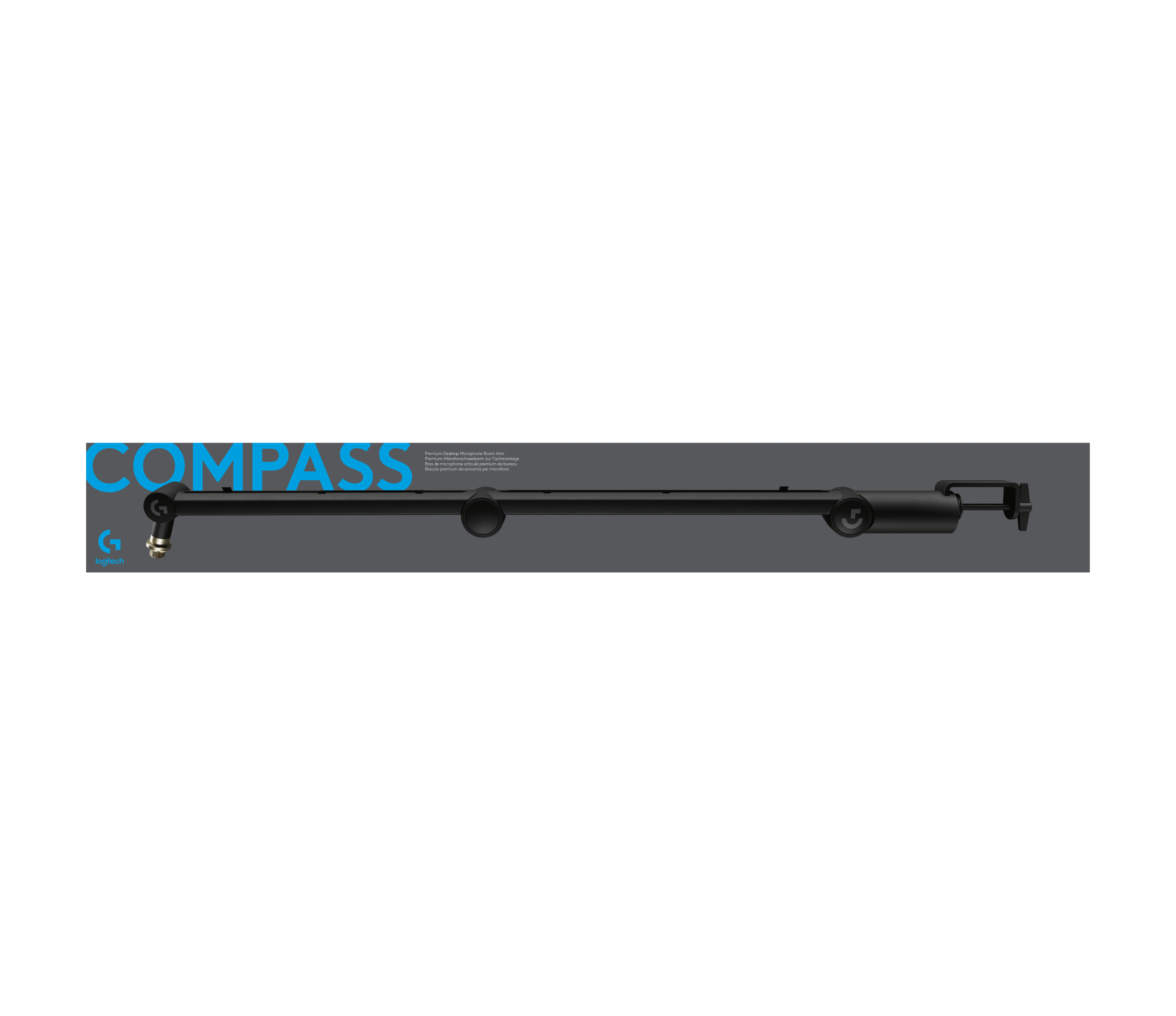 Compass Microphone Boom Arm